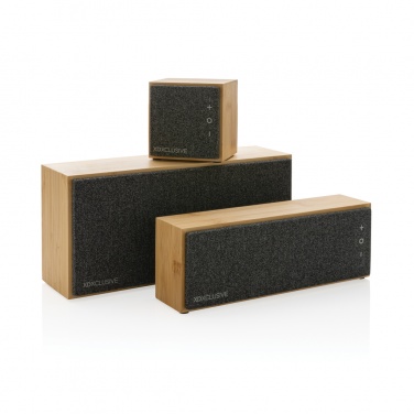 Logotrade advertising product image of: Wynn 5W bamboo wireless speaker