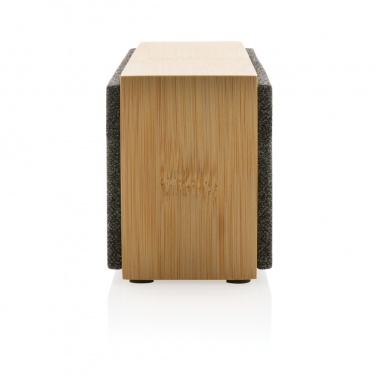 Logo trade promotional items picture of: Wynn 10W bamboo wireless speaker