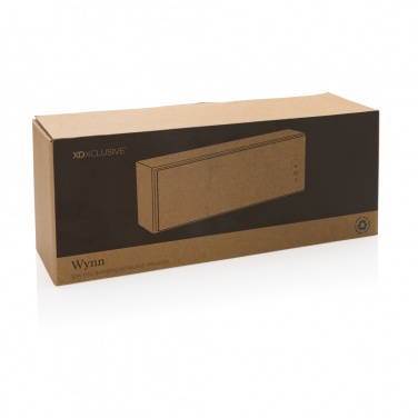 Logotrade promotional product picture of: Wynn 10W bamboo wireless speaker