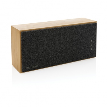 Logo trade advertising product photo of: Wynn 20W bamboo wireless speaker