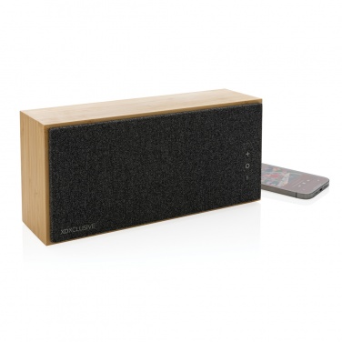 Logotrade promotional giveaway picture of: Wynn 20W bamboo wireless speaker