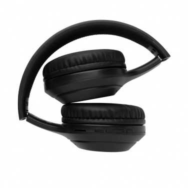 Logo trade promotional merchandise image of: RCS standard recycled plastic headphone