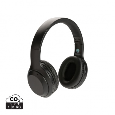 Logo trade promotional items image of: RCS standard recycled plastic headphone