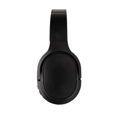 Logo trade promotional gifts picture of: RCS recycled plastic Elite Foldable wireless headphone