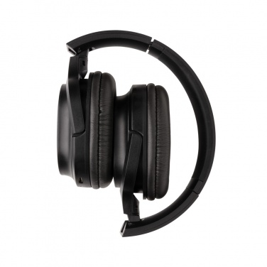 Logo trade corporate gifts picture of: RCS recycled plastic Elite Foldable wireless headphone