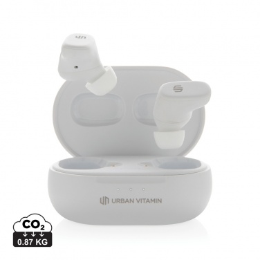 Logotrade promotional products photo of: Urban Vitamin Gilroy hybrid ANC and ENC earbuds