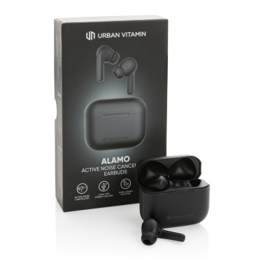 Logo trade promotional giveaways image of: Urban Vitamin Alamo ANC earbuds