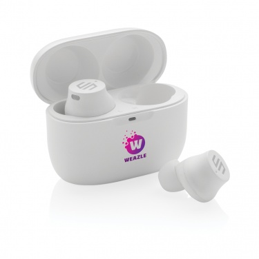 Logo trade promotional giveaways image of: Urban Vitamin Napa earbuds