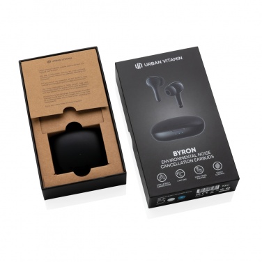 Logo trade corporate gift photo of: Urban Vitamin Byron ENC earbuds