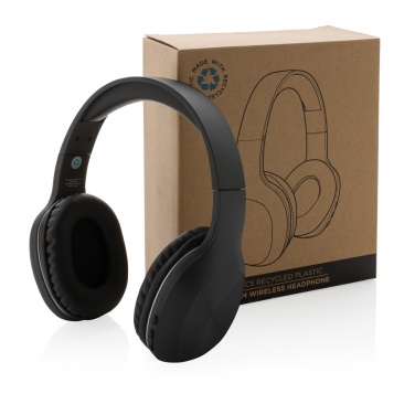 Logo trade business gift photo of: RCS recycled plastic JAM wireless headphone