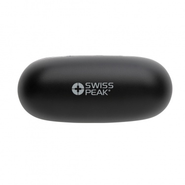 Logo trade promotional giveaways image of: RCS recycled plastic Swiss Peak TWS earbuds 2.0