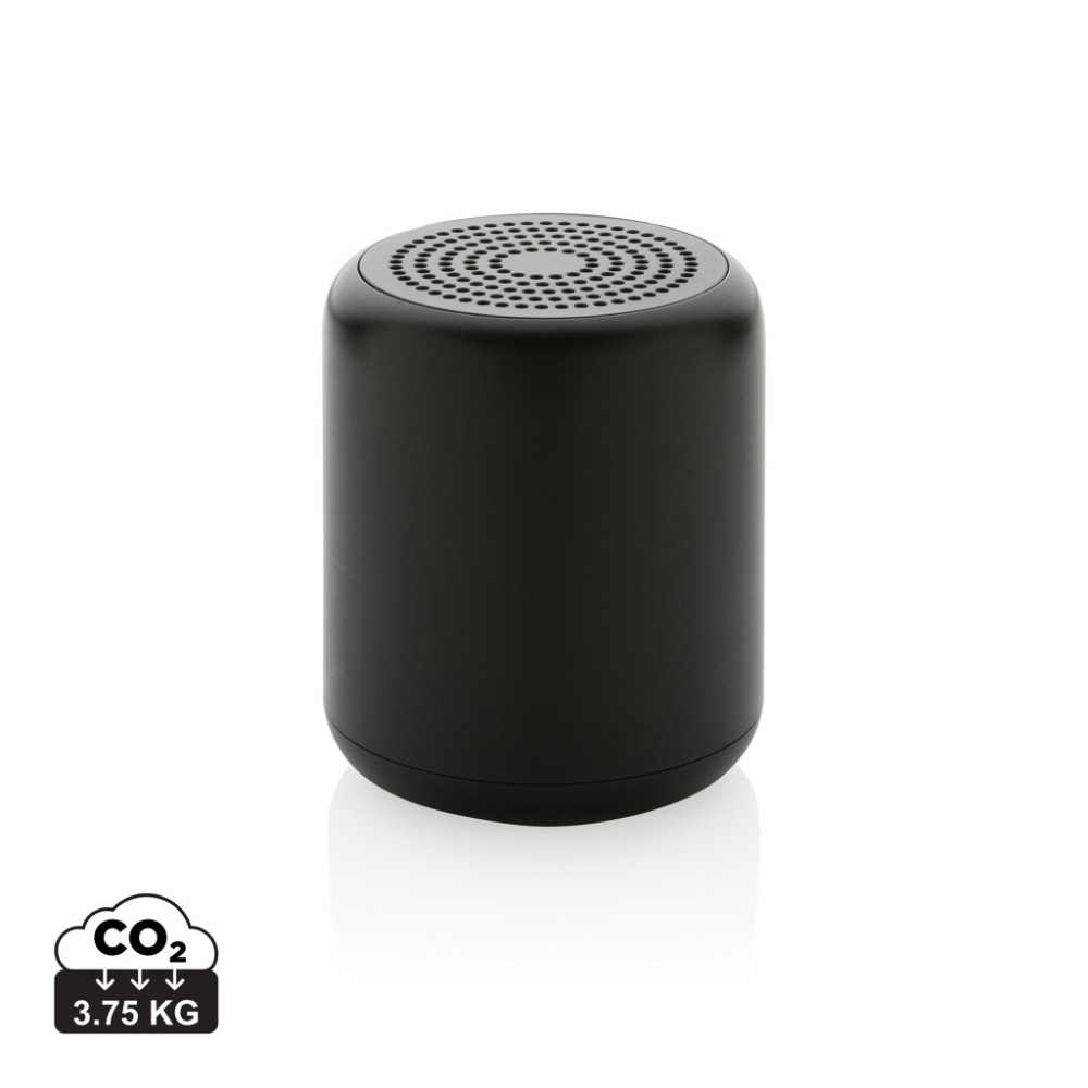 Logo trade corporate gift photo of: RCS certified recycled plastic 5W Wireless speaker