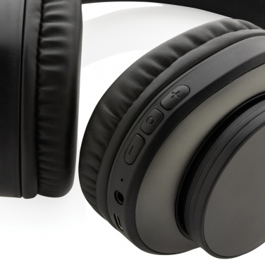 Logotrade promotional giveaway image of: Terra RCS recycled aluminium wireless headphone