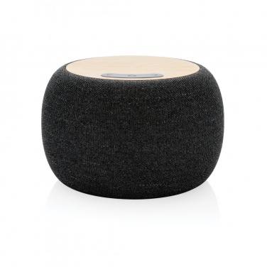 Logo trade corporate gift photo of: RCS Rplastic/PET and bamboo 5W speaker