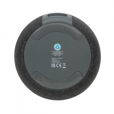 Logo trade promotional products picture of: RCS Rplastic/PET and bamboo 5W speaker