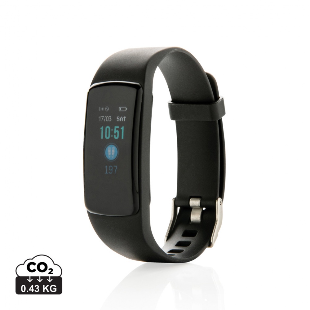 Logo trade corporate gifts image of: Stay Fit with heart rate monitor