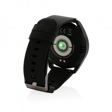 Logo trade business gift photo of: RCS recycled TPU Fit Watch round