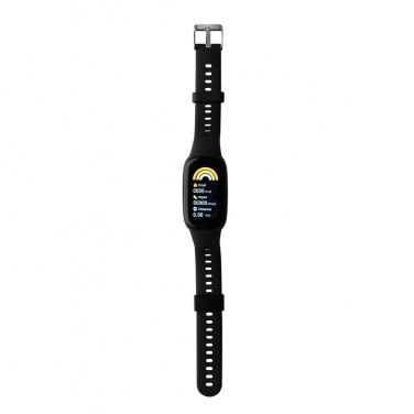 Logo trade promotional merchandise picture of: RCS recycled TPU  activity watch 1.47'' screen with HR