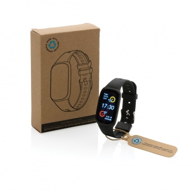 Logo trade promotional items image of: RCS recycled TPU  activity watch 1.47'' screen with HR