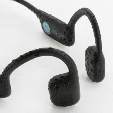 Logo trade promotional gift photo of: Urban Vitamin Glendale RCS rplastic air conductive headphone