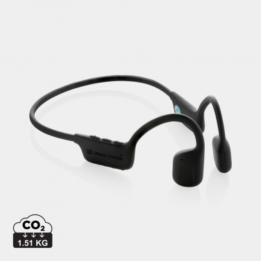 Logo trade promotional merchandise photo of: Urban Vitamin Glendale RCS rplastic air conductive headphone