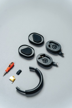 Logotrade advertising products photo of: Irvine RCS recycled and repairable ANC wireless headphone