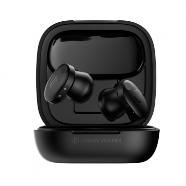 Logo trade promotional gift photo of: Lakewood RCS recycled and repairable wireless earbuds