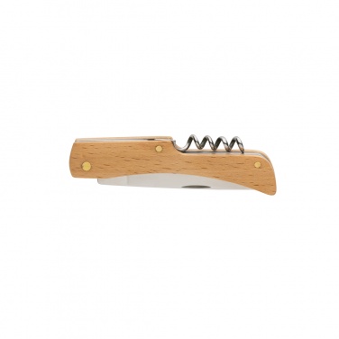 Logotrade promotional merchandise photo of: Wooden knife with bottle opener