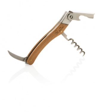 Logo trade corporate gifts image of: Wooden Corkscrew