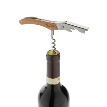 Logo trade corporate gifts picture of: Wooden Corkscrew