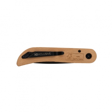 Logotrade advertising products photo of: Nemus Luxury Wooden knife with lock