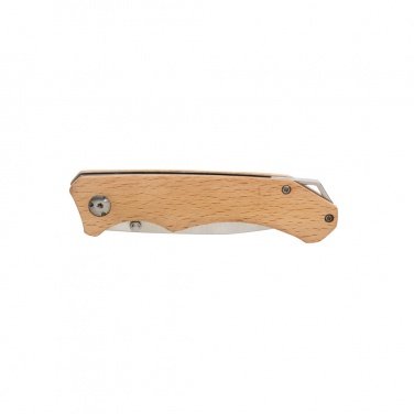 Logo trade promotional gift photo of: Wooden outdoor knife