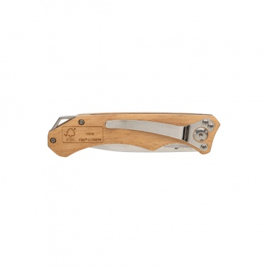 Logotrade promotional item image of: Wooden outdoor knife