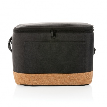 Logo trade promotional giveaway photo of: Impact AWARE™ XL RPET two tone cooler bag with cork detail