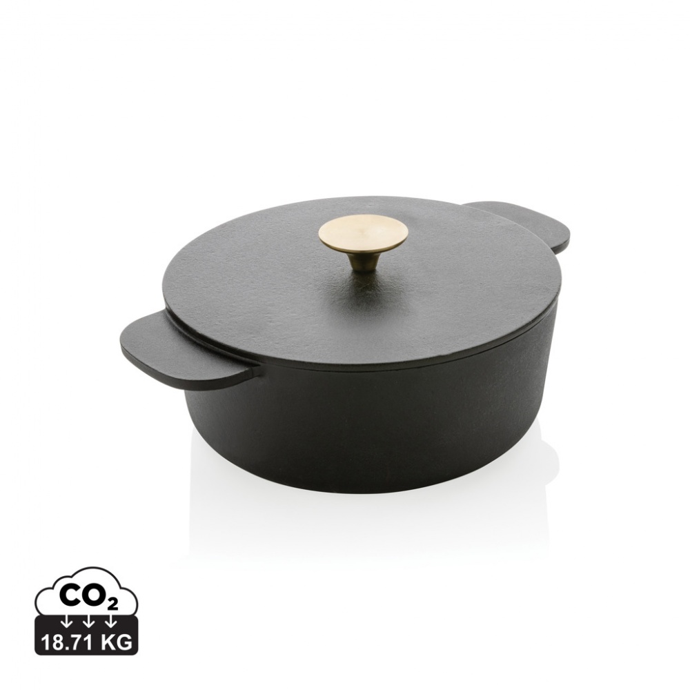 Logo trade corporate gift photo of: Ukiyo cast iron pan medium