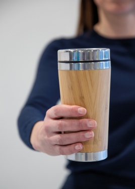 Logo trade promotional items picture of: Bamboo tumbler