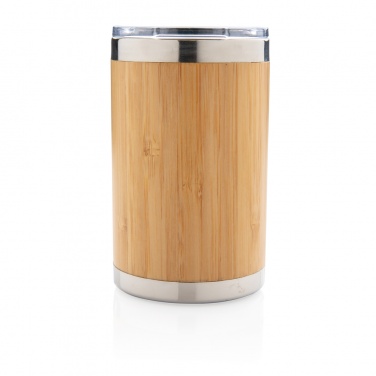 Logotrade corporate gift image of: Bamboo coffee to go tumbler