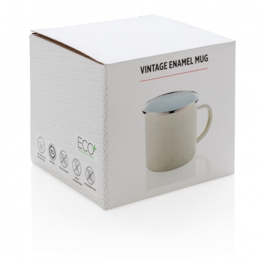 Logotrade promotional item picture of: Vintage enamel mug