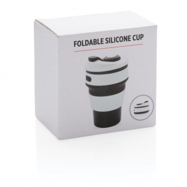 Logotrade promotional gift picture of: Foldable silicone cup