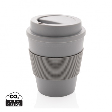 Logo trade promotional products image of: Reusable Coffee cup with screw lid 350ml