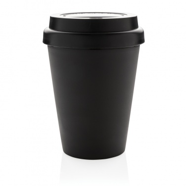 Logo trade promotional merchandise photo of: Reusable double wall coffee cup 300ml