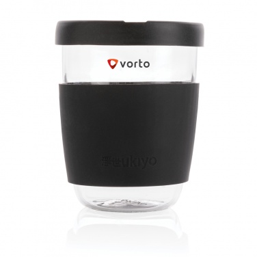 Logotrade promotional merchandise image of: Ukiyo borosilicate glass with silicone lid and sleeve