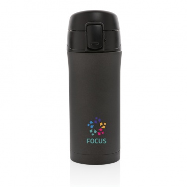 Logo trade promotional product photo of: Metallic easy lock vacuum mug