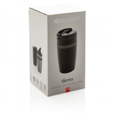 Logo trade business gift photo of: Sierra leak proof vacuum coffee tumbler