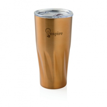 Logo trade promotional giveaways image of: Copper vacuum insulated tumbler