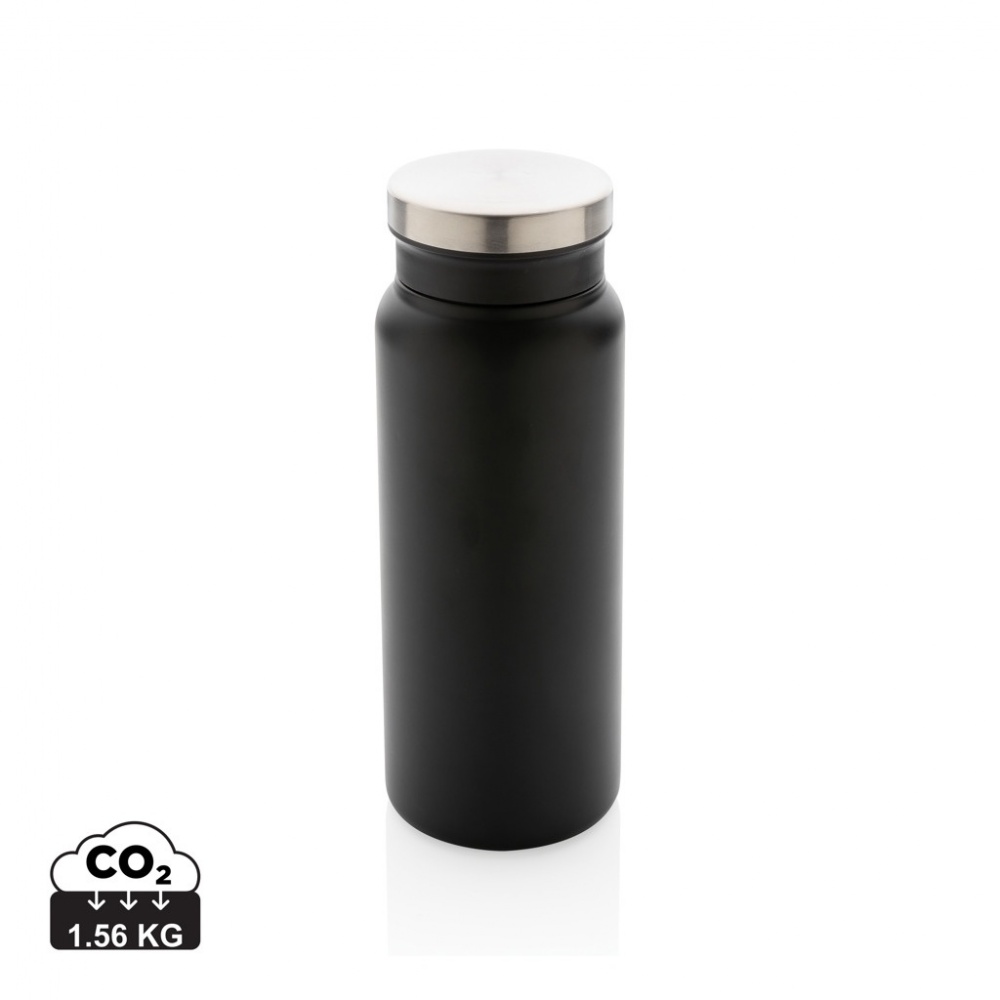 Logo trade promotional merchandise picture of: RCS Recycled stainless steel vacuum bottle 600ML