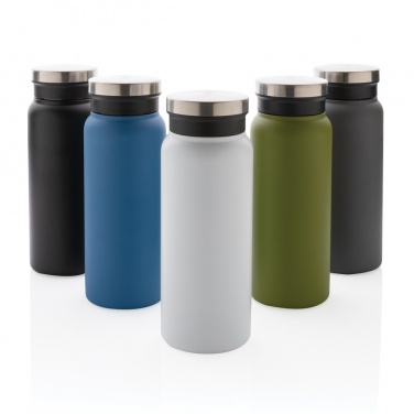 Logo trade advertising product photo of: RCS Recycled stainless steel vacuum bottle 600ML