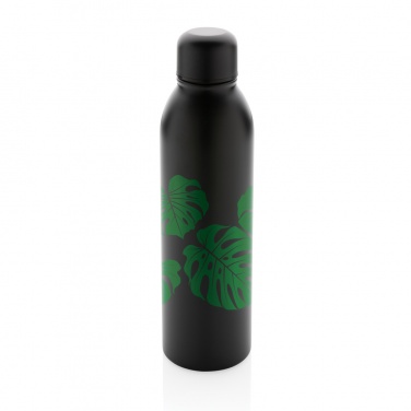 Logo trade advertising products picture of: RCS Recycled stainless steel vacuum bottle 500ML