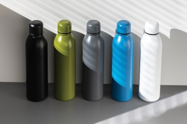 Logotrade promotional gift picture of: RCS Recycled stainless steel vacuum bottle 500ML