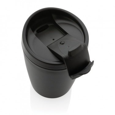 Logo trade business gift photo of: GRS Recycled PP tumbler with flip lid